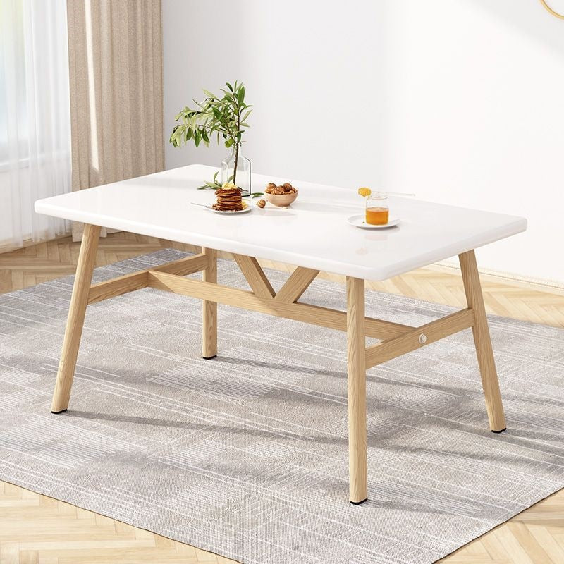 Comedor nórdico minimalista 4 a 8 personas mesa y sillas