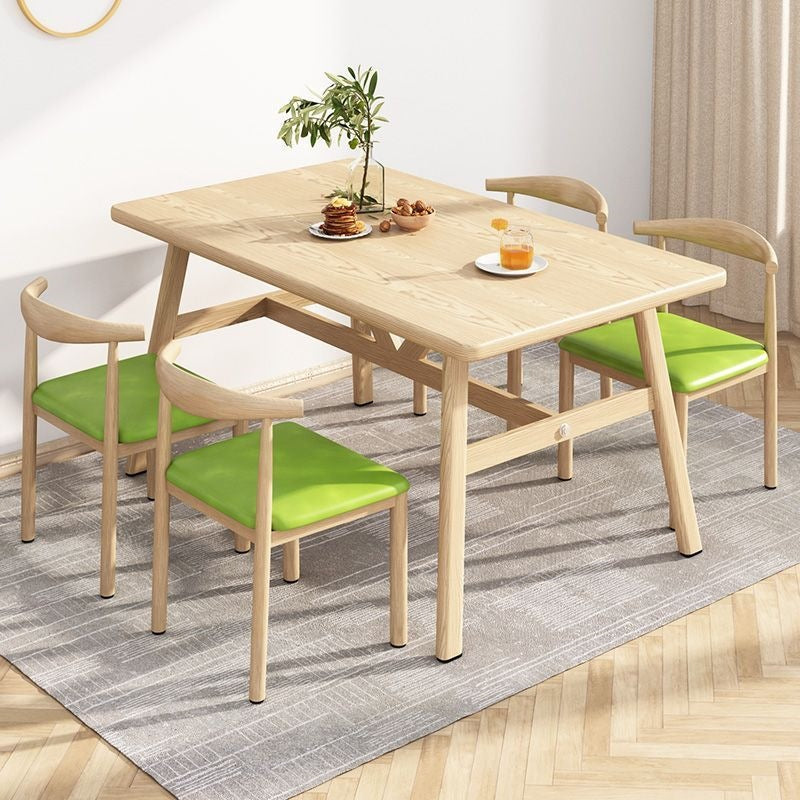 Comedor nórdico minimalista 4 a 8 personas mesa y sillas