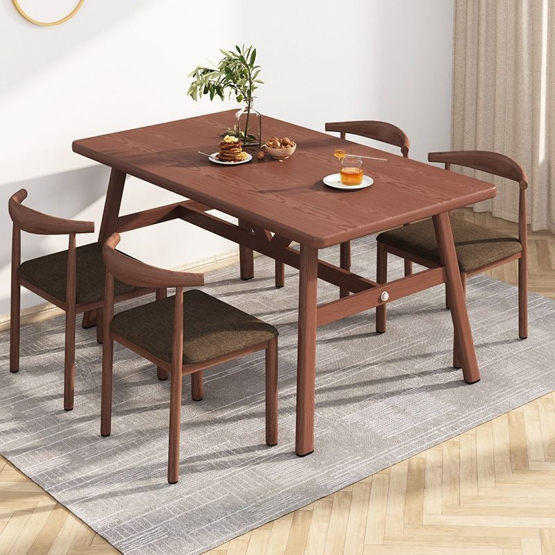 Comedor nórdico minimalista 4 a 8 personas mesa y sillas
