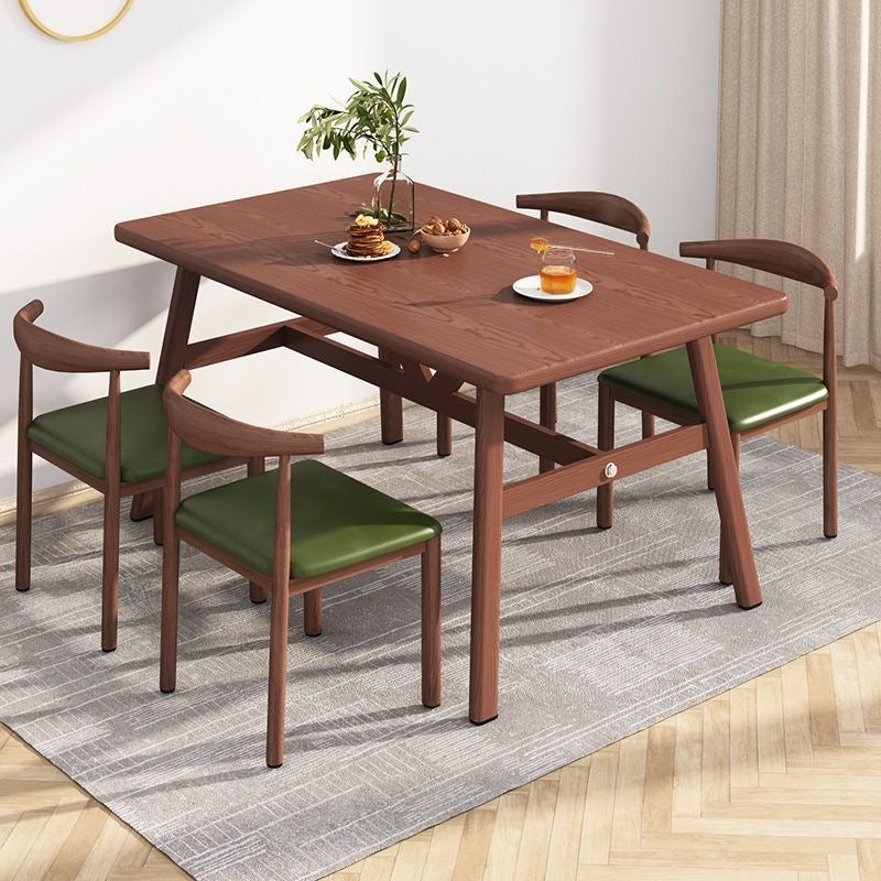 Comedor nórdico minimalista 4 a 8 personas mesa y sillas