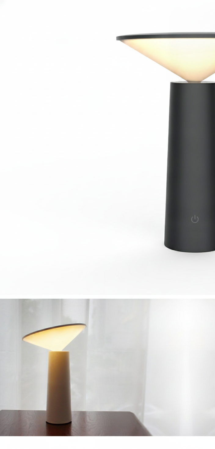 Lámpara LED de Mesa Nórdica con Carga USB - 8