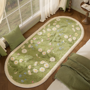 Tapete de Pie de Cama floral - 1