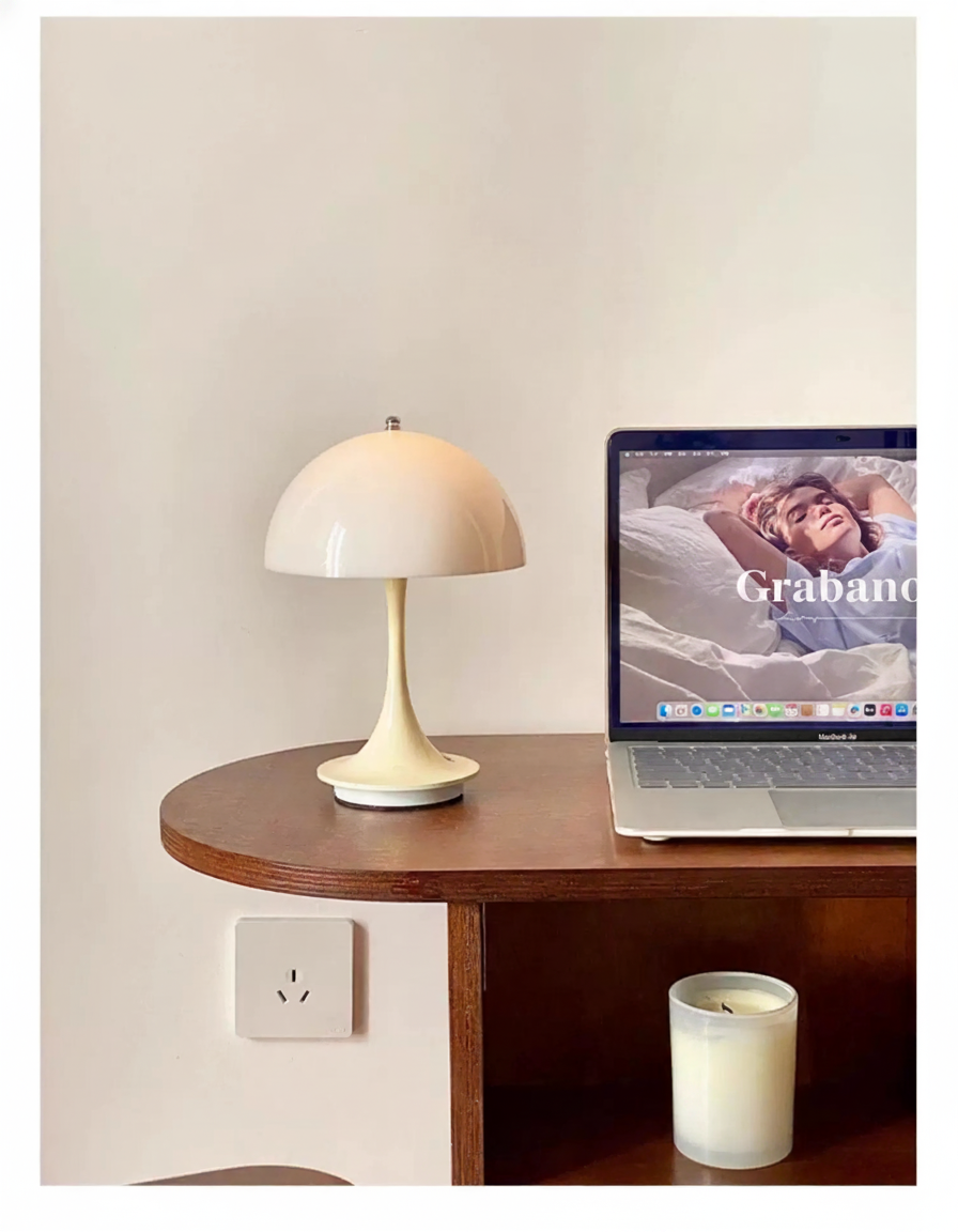 Lámpara de Noche Tipo Capullo con Carga USB y 3 Tonos - 10