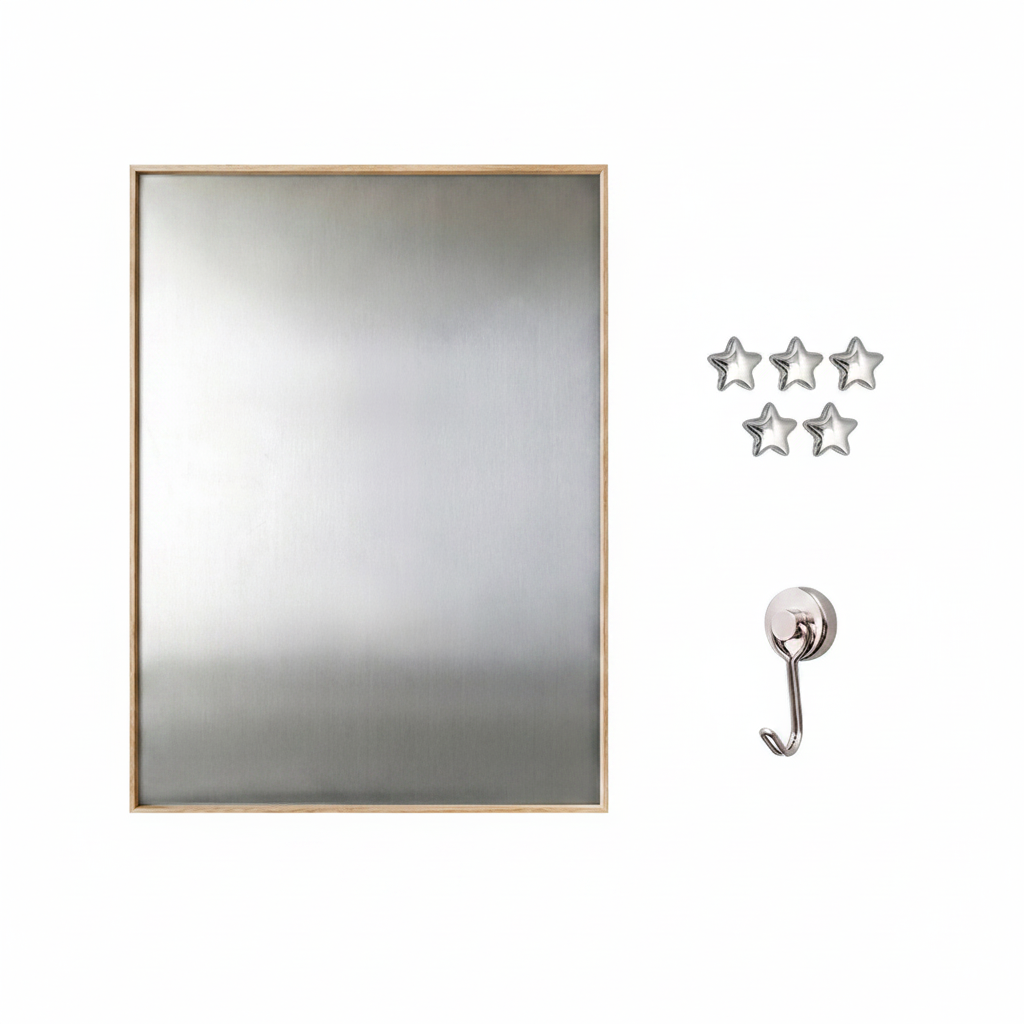 Marco Magnético de Aluminio para Cuadro Decorativo Vertical - 10