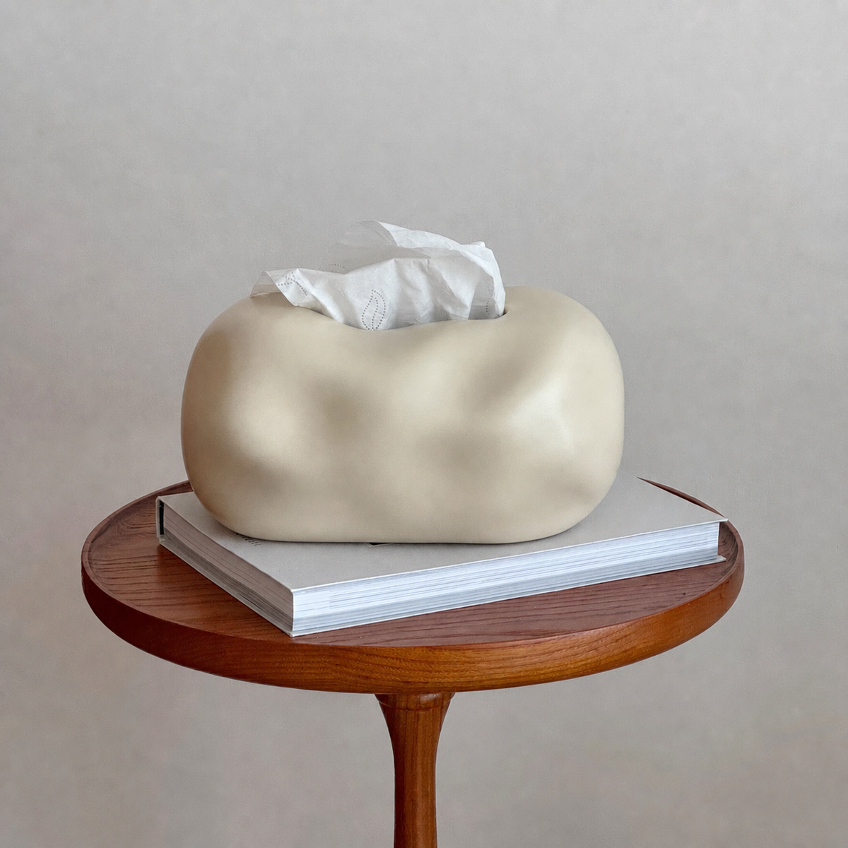 Portarrollos de cerámica estilo wabi-sabi minimalista - 2