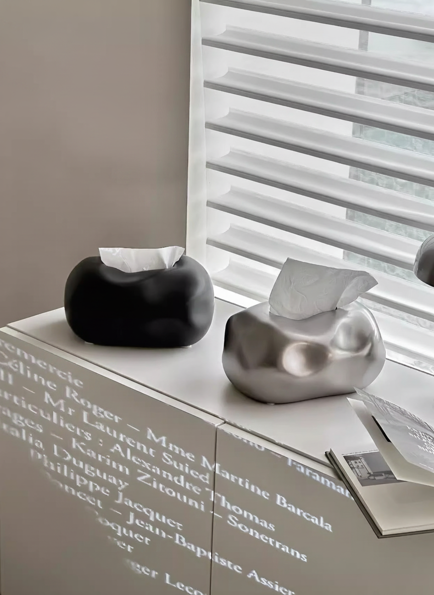 Portarrollos de cerámica estilo wabi-sabi minimalista - 11