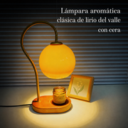 Lámpara aromática vintage de lirio del valle con cera - 1