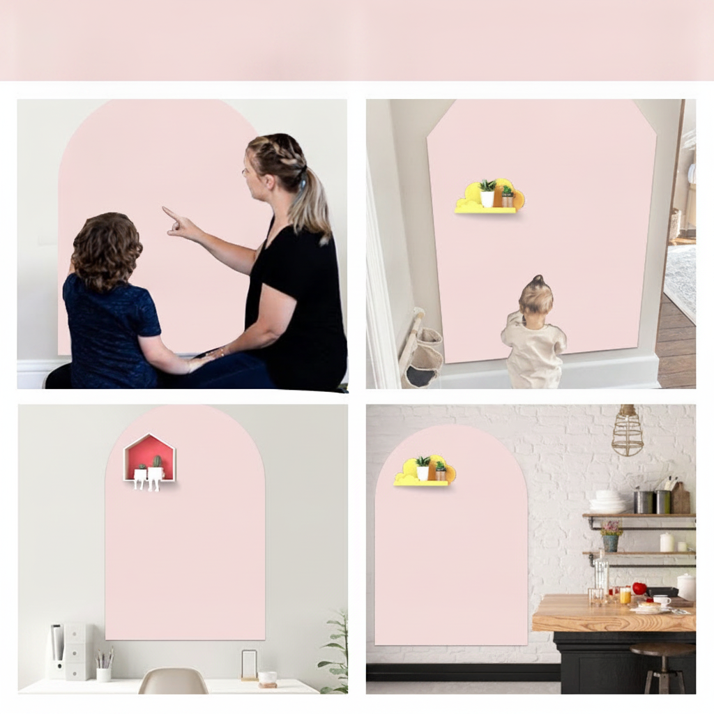 Pizarrón Magnético Infantil con Forma Decorativa 80×100 cm - 9