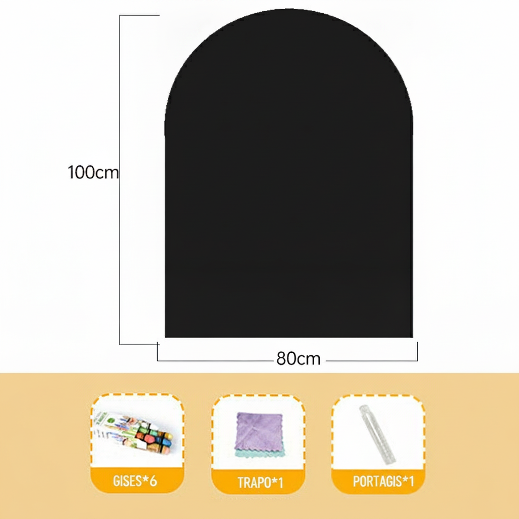 Pizarrón Magnético Infantil con Forma Decorativa 80×100 cm - 6