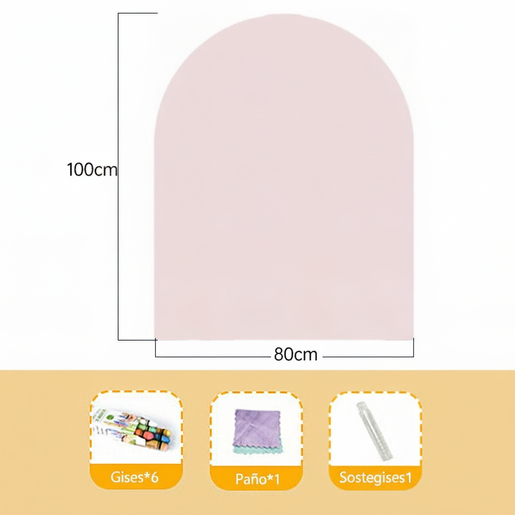 Pizarrón Magnético Infantil con Forma Decorativa 80×100 cm - 7