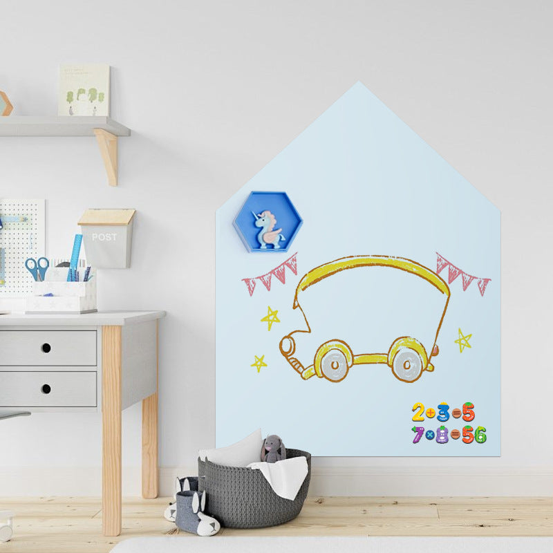 Pizarrón Magnético Infantil con Forma Decorativa 80×100 cm