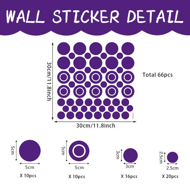 Stickers decorativos PVC para pared cuarto infantil