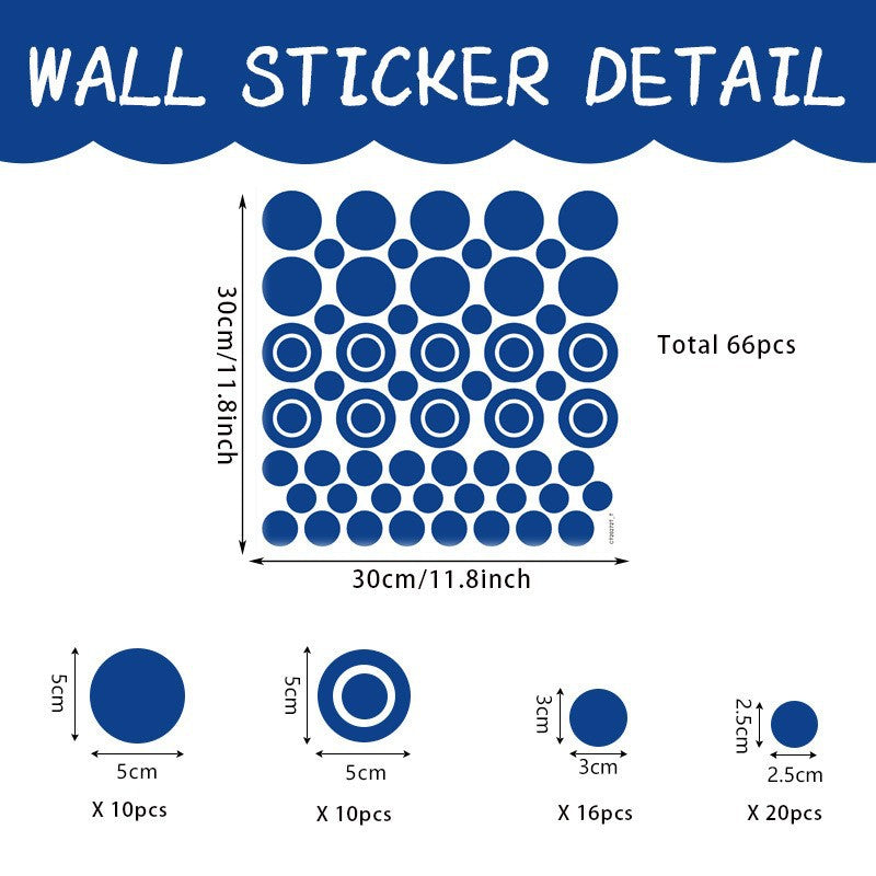 Stickers decorativos PVC para pared cuarto infantil