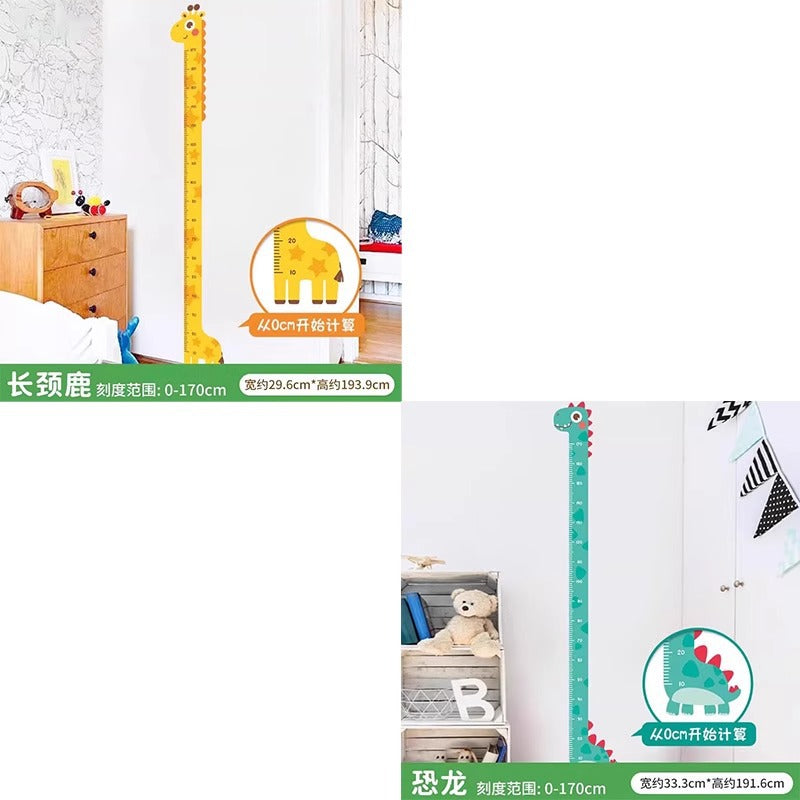 Regla de altura infantil sticker decorativo para pared - 7