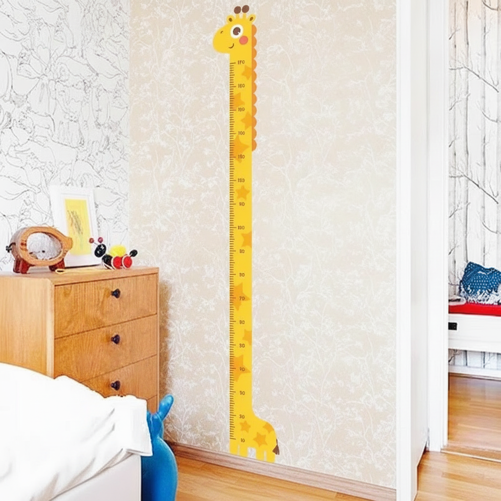 Regla de altura infantil sticker decorativo para pared - 8