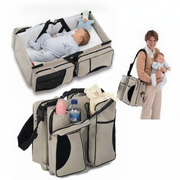 Cuna Portátil Plegable para Bebé con Bolso de Viaje - 1
