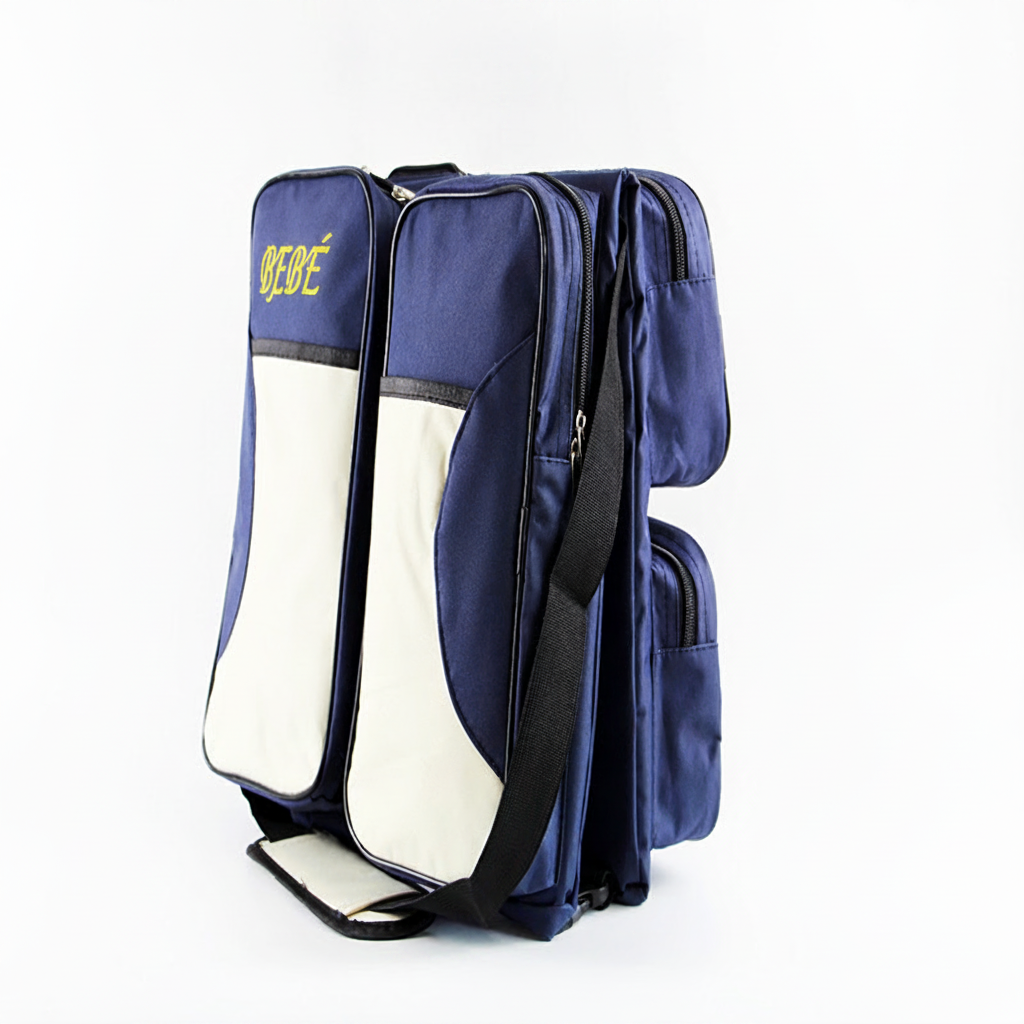 Cuna Portátil Plegable para Bebé con Bolso de Viaje - 5