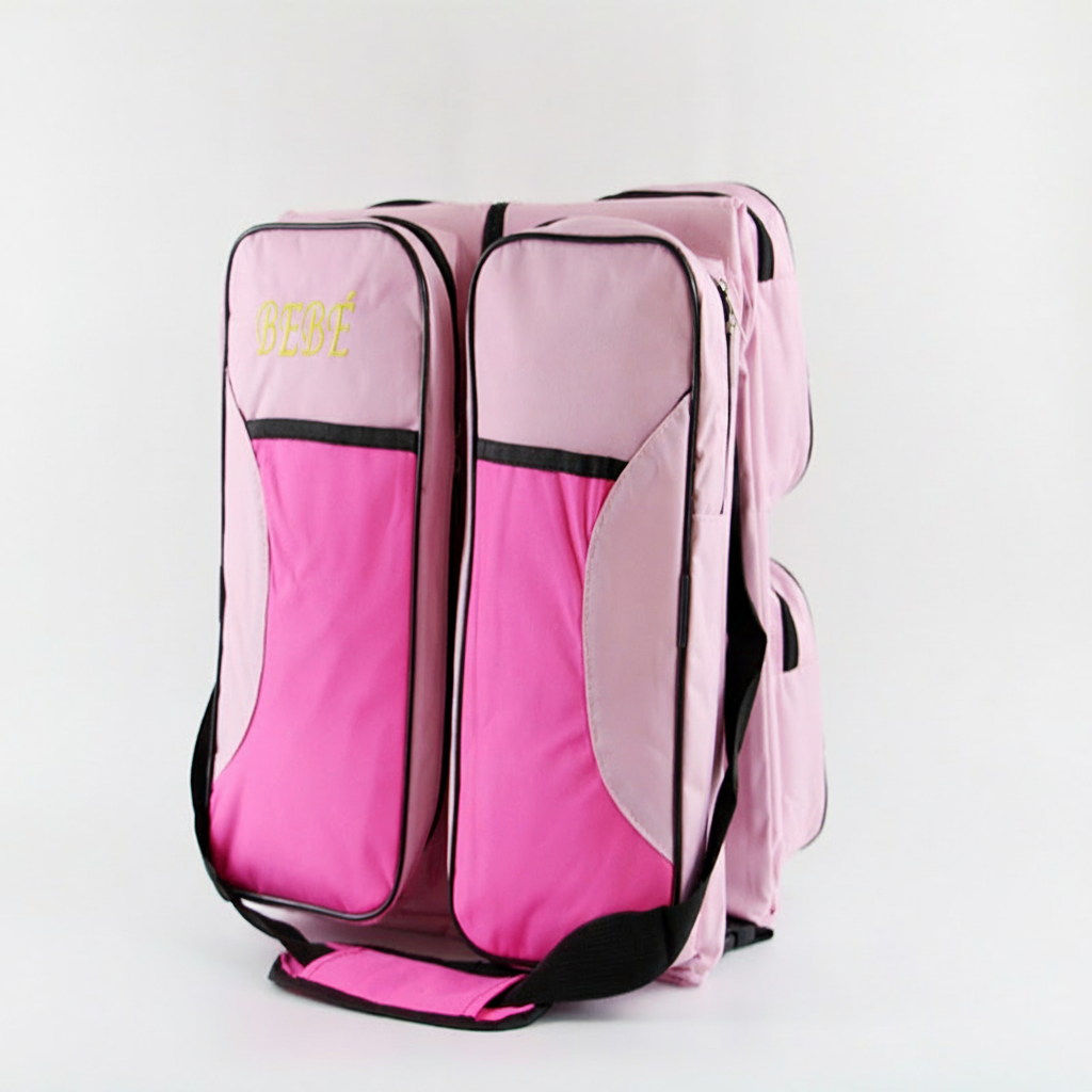 Cuna Portátil Plegable para Bebé con Bolso de Viaje - 6