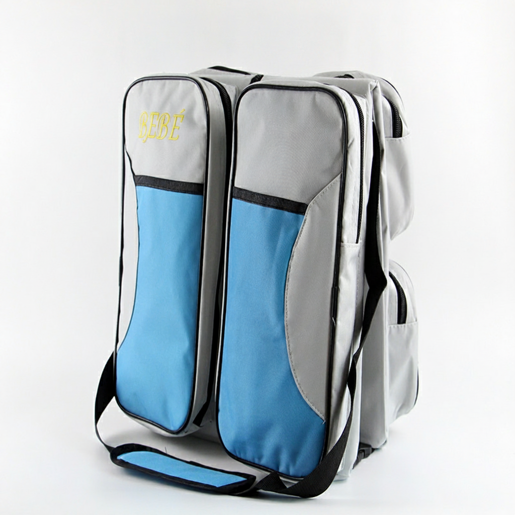 Cuna Portátil Plegable para Bebé con Bolso de Viaje - 10