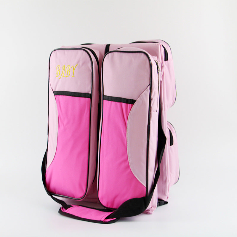 Cuna Portátil Plegable para Bebé con Bolso de Viaje