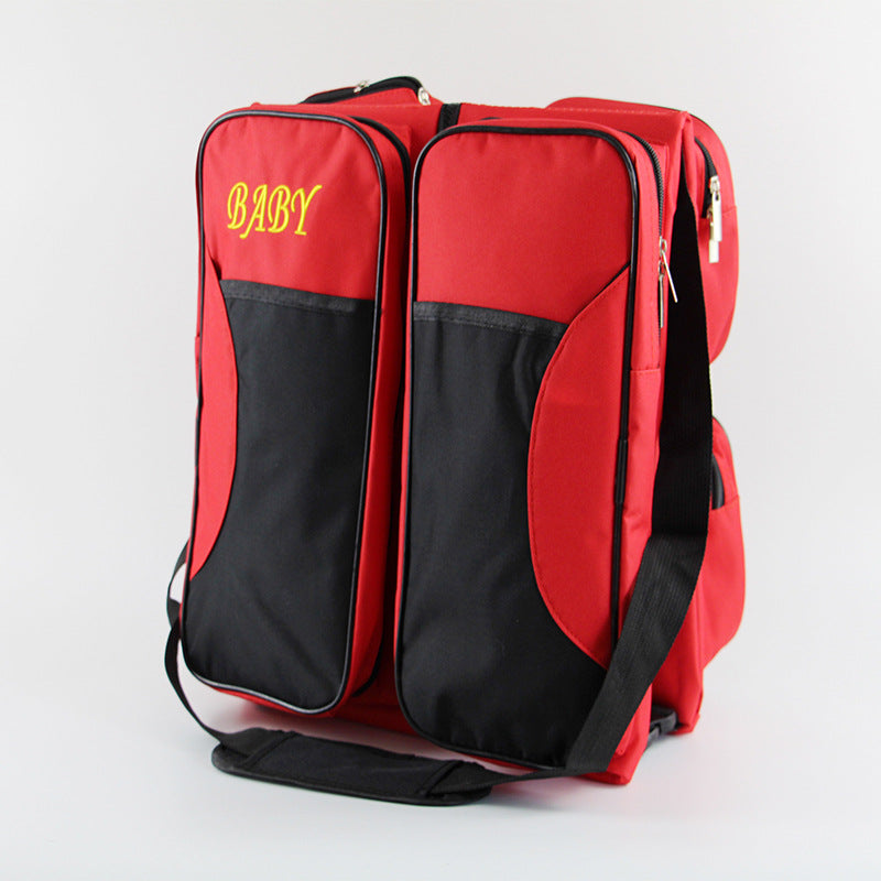Cuna Portátil Plegable para Bebé con Bolso de Viaje