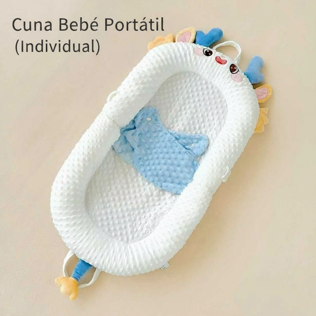 Cuna Portátil para Bebé con Ruedas y Diseño Plegable - 4