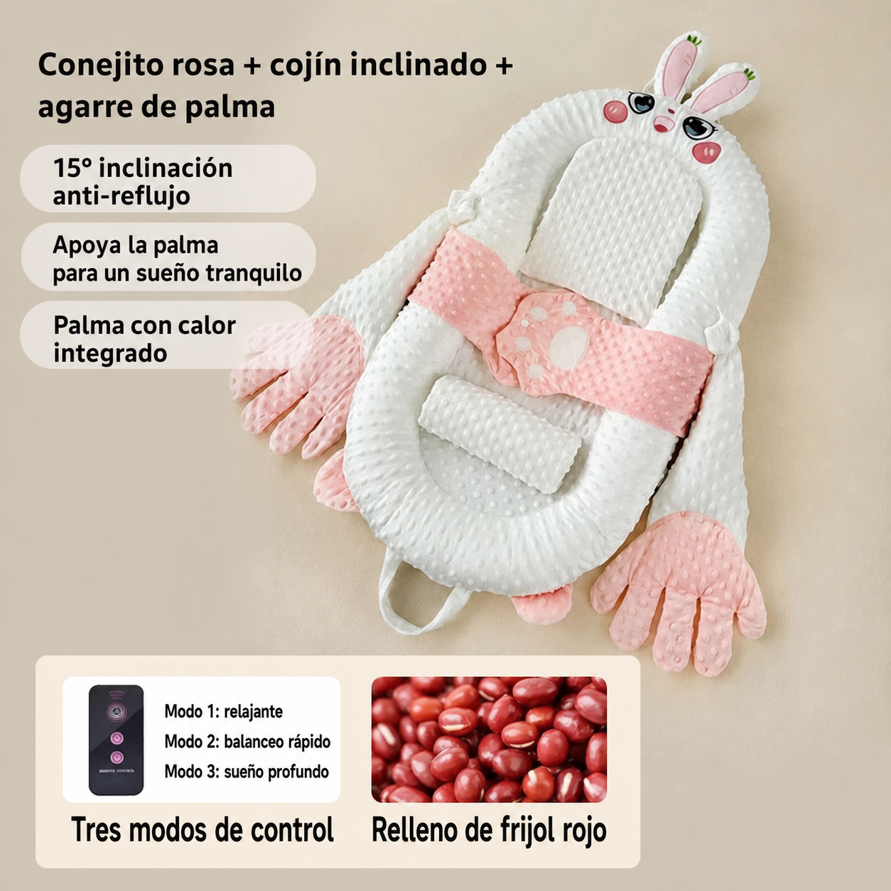 Cuna Portátil para Bebé con Ruedas y Diseño Plegable