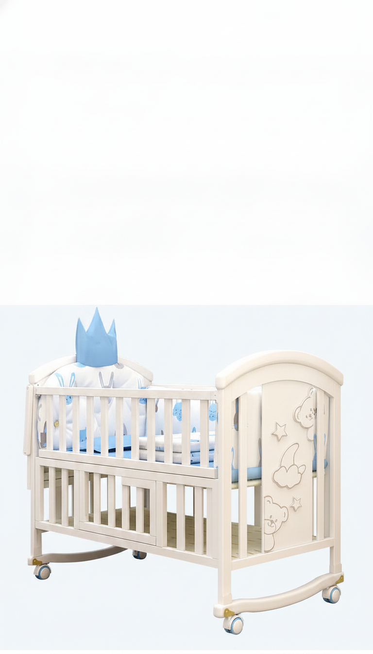 Cama infantil de pino para bebé hasta 12 años, 118 cm - 12