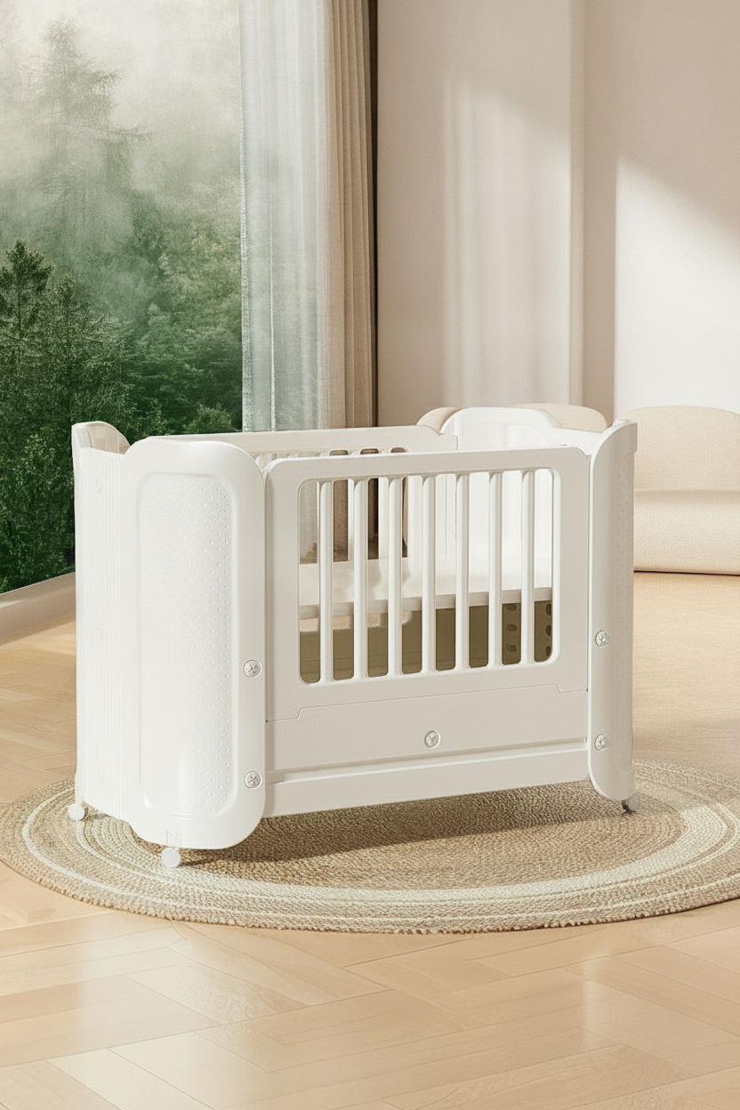 Cuna plegable portátil Baby Pods con ruedas y mosquitero - 11