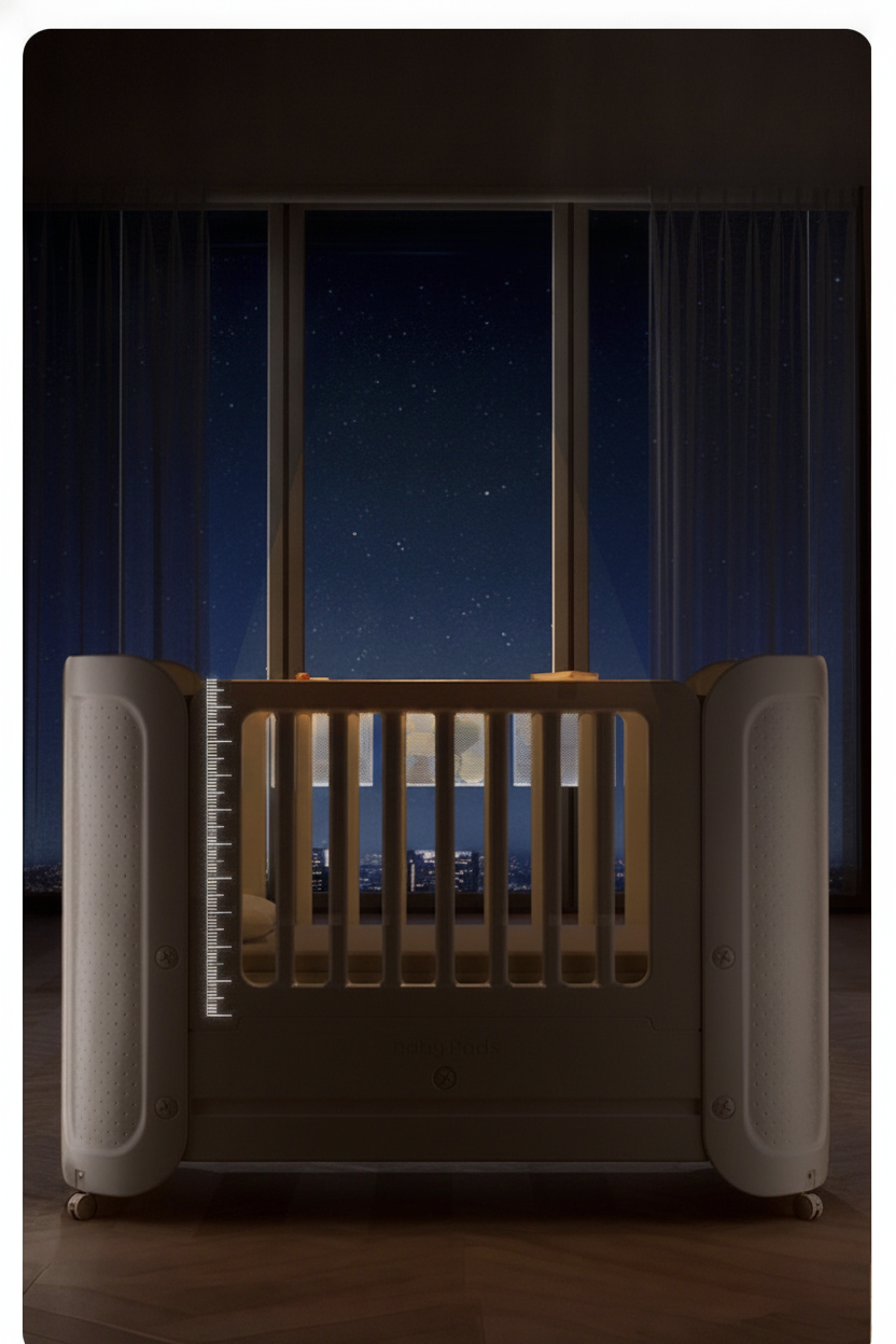 Cuna plegable portátil Baby Pods con ruedas y mosquitero - 13