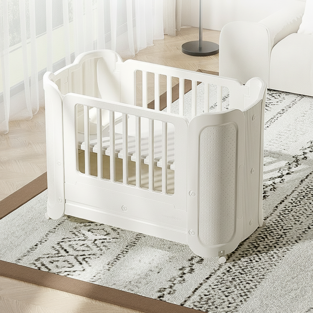 Cuna plegable portátil Baby Pods con ruedas y mosquitero - 2