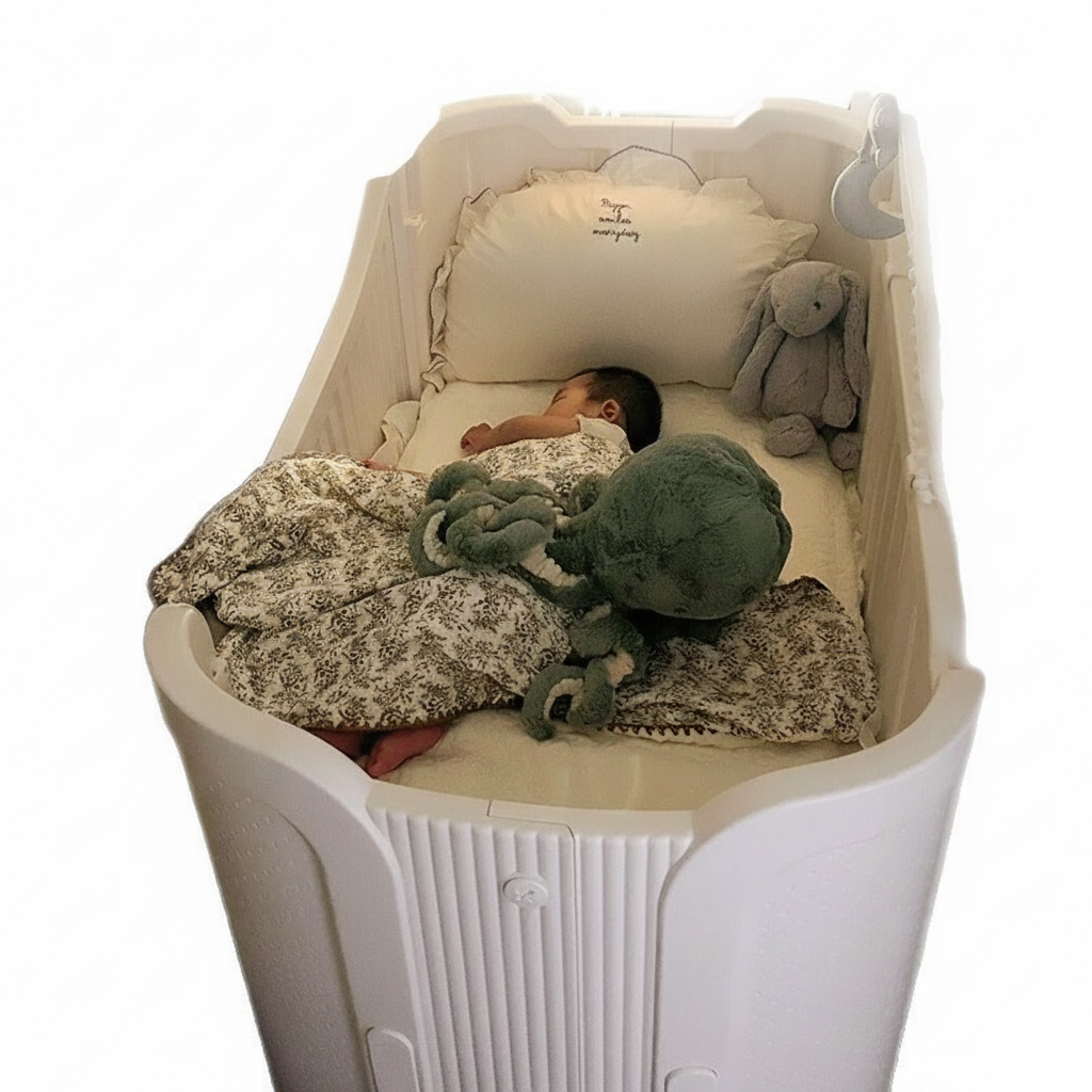 Cuna plegable portátil Baby Pods con ruedas y mosquitero - 5