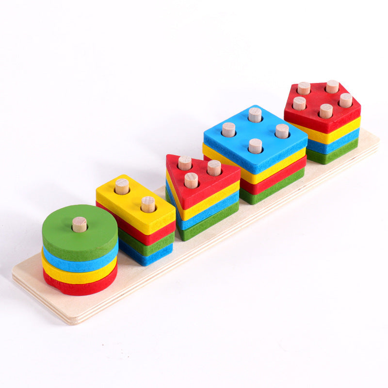 Juguetes de Madera Educativos para Niños 3-6 Años
