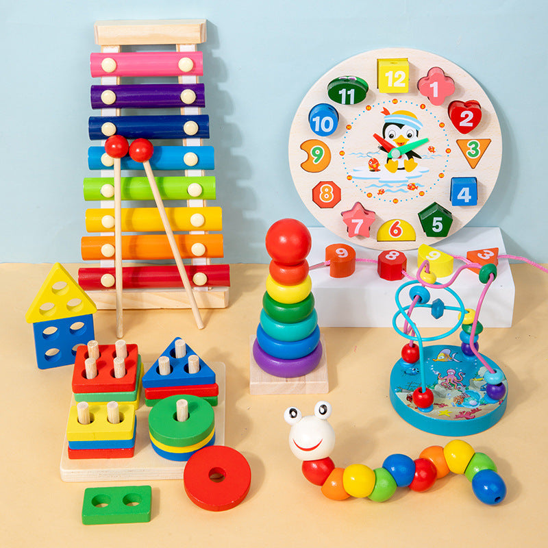 Juguetes de Madera Educativos para Niños 3-6 Años