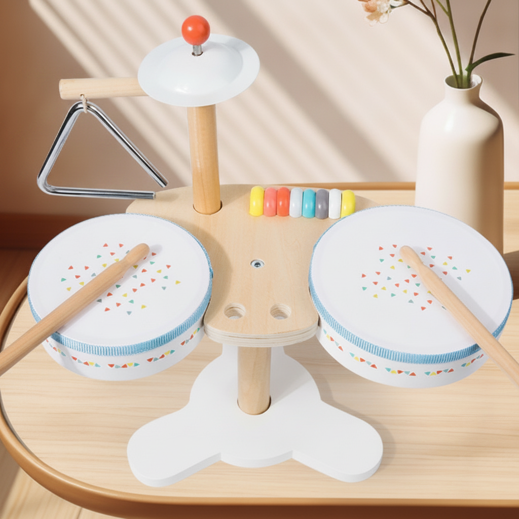Kit de percusión de madera para niños 4-6 años - 9