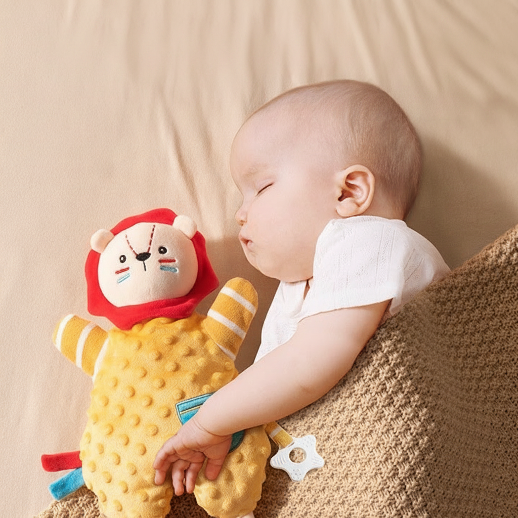 Muñeco de peluche calmante para bebé - 1