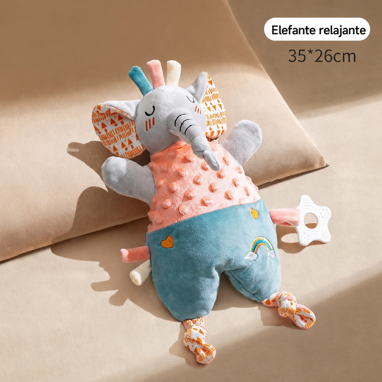 Muñeco de peluche calmante para bebé