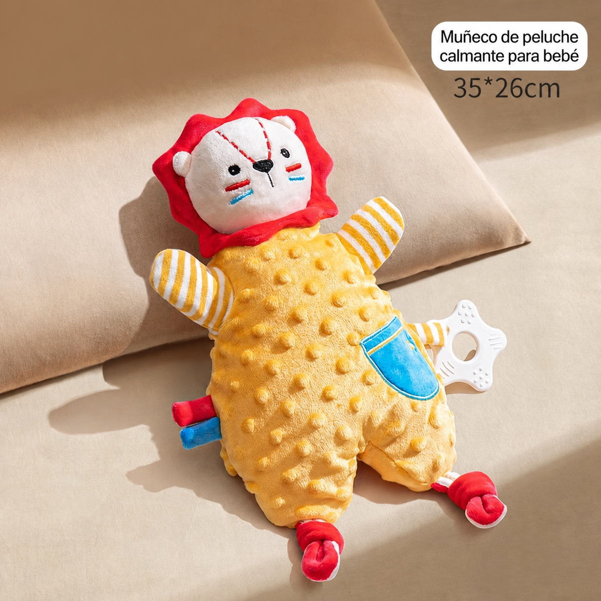 Muñeco de peluche calmante para bebé