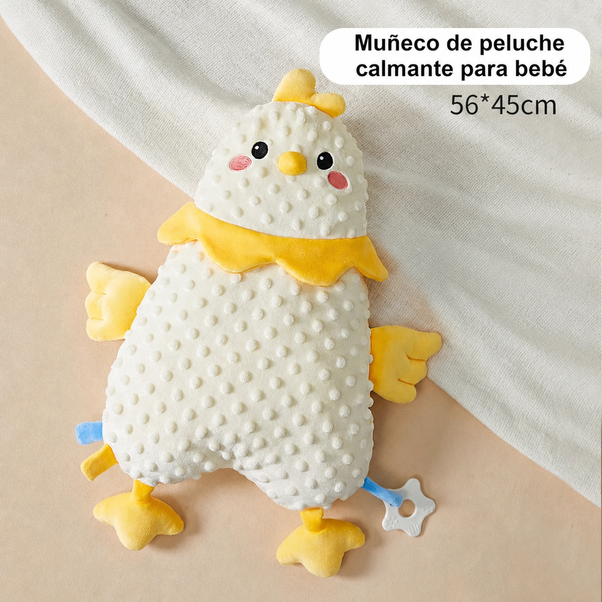 Muñeco de peluche calmante para bebé