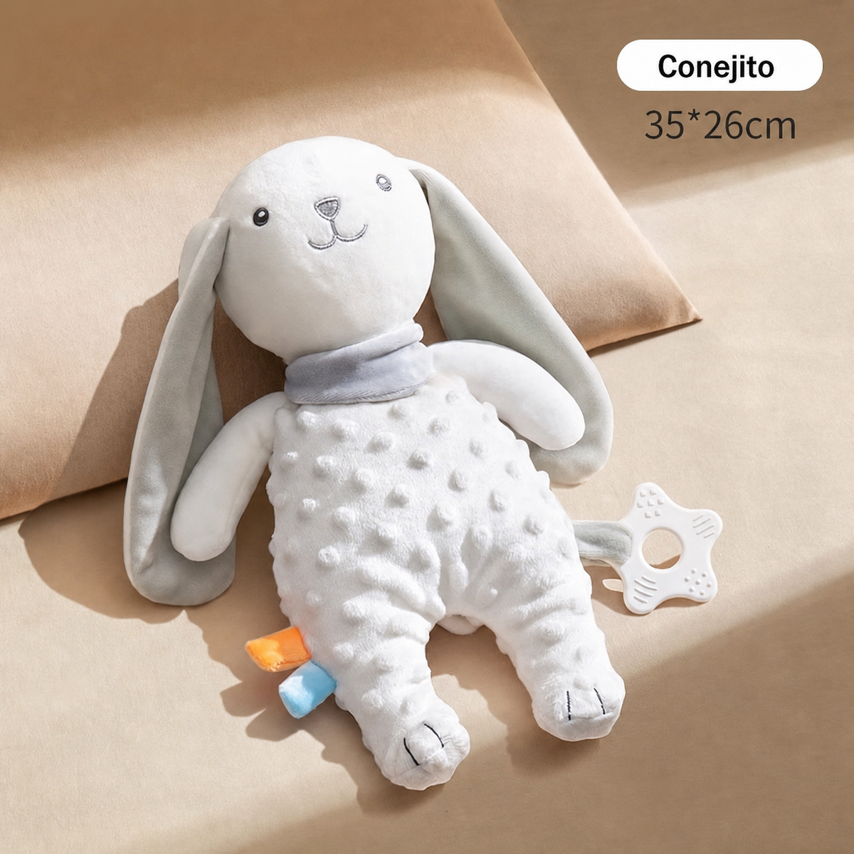Muñeco de peluche calmante para bebé