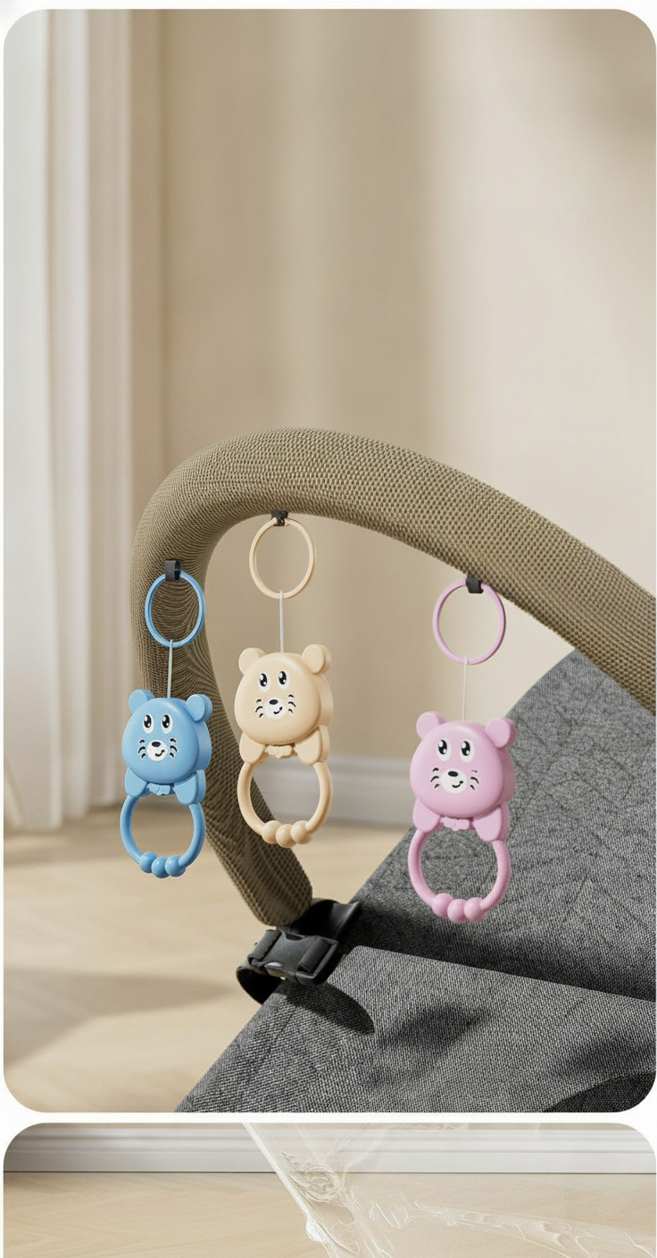 Mecedora Reclinable para Bebé con Cojín Cervical - 16