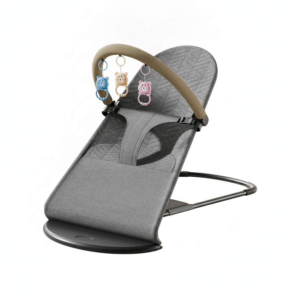 Mecedora Reclinable para Bebé con Cojín Cervical - 5