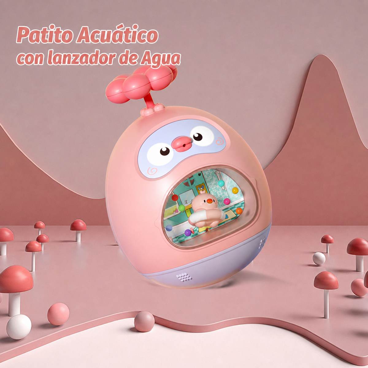 Patito Acuático con lanzador de Agua | 0-6 años