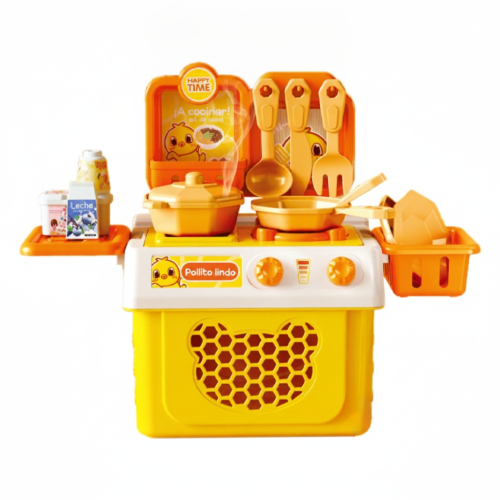 Cocina de juguete para niños set de 25 a 55 piezas - 5