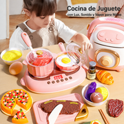 Cocina de Juguete con Luz, Sonido para Niños - 1