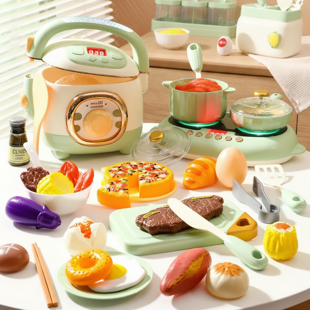 Cocina de Juguete con Luz, Sonido para Niños - 3