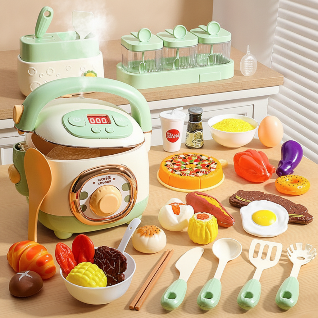 Cocina de Juguete con Luz, Sonido para Niños - 10