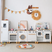 Cocina de Juguete de Madera con Luz y Sonido para Niños - 1