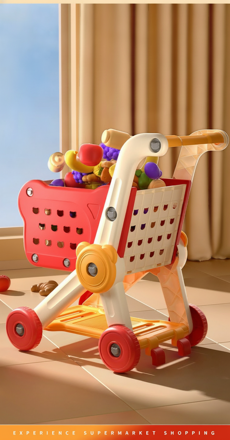 Carrito de Supermercado de Juguete para Niños 4-6 años - 13