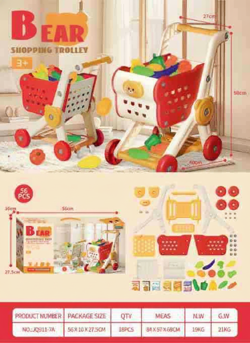 Carrito de Supermercado de Juguete para Niños 4-6 años - 6